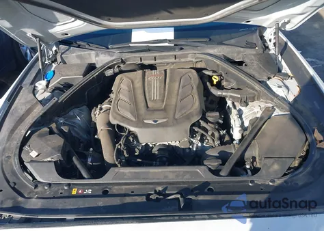 2018 Genesis G80 3.3T Sport из США, поврежденный, VIN KMHGN4JB0JU254319